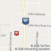 Casa Los Sauces Map